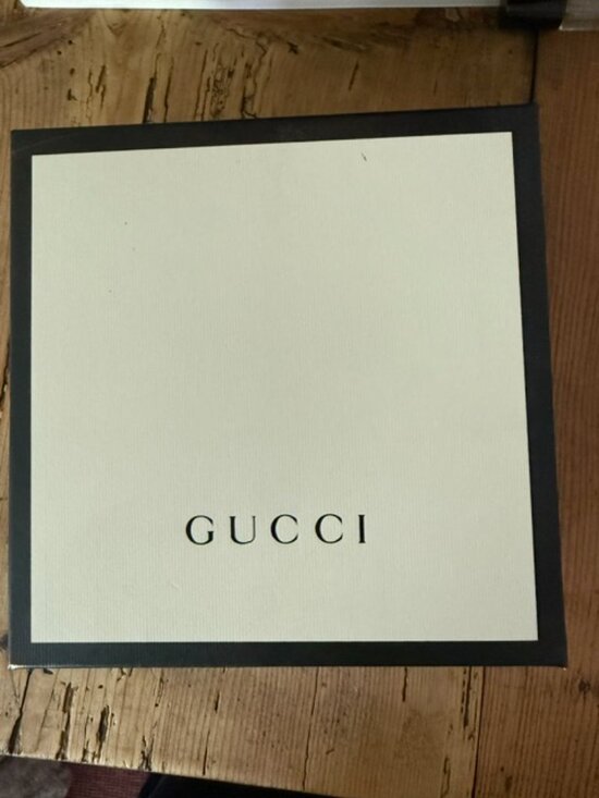 Gucci Black Leather Belt